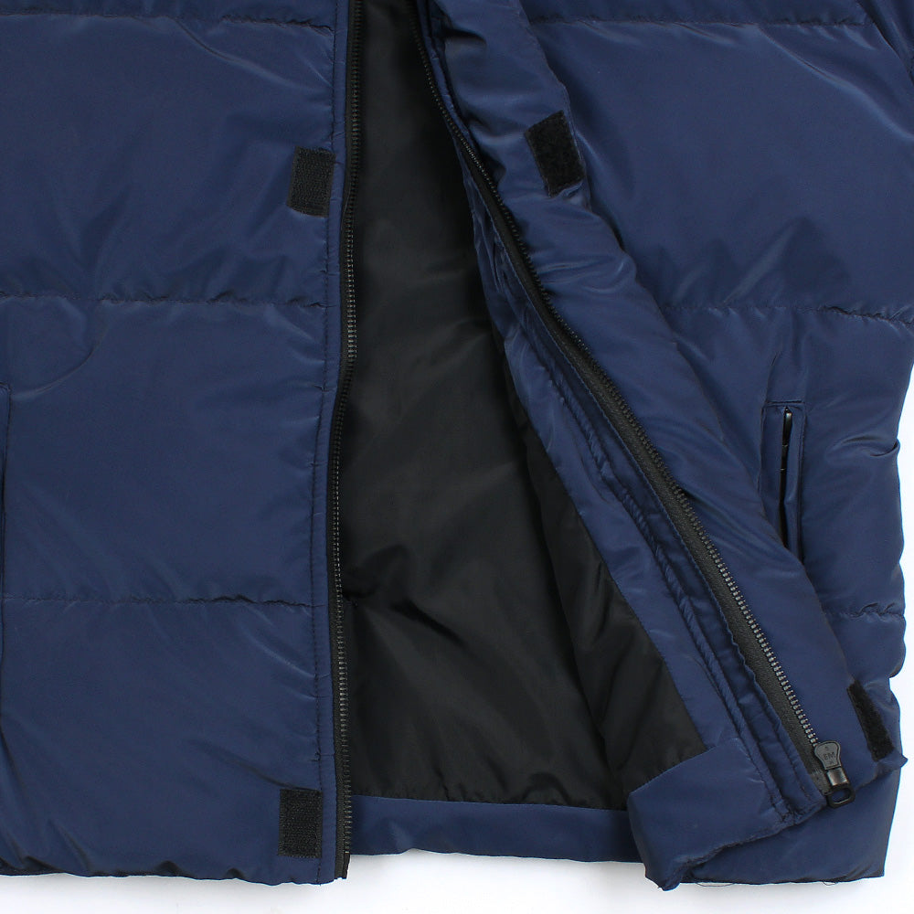 ZRA PREMIUM FAUX SUEDE INSULATION MEN JACKET NILE BLUE