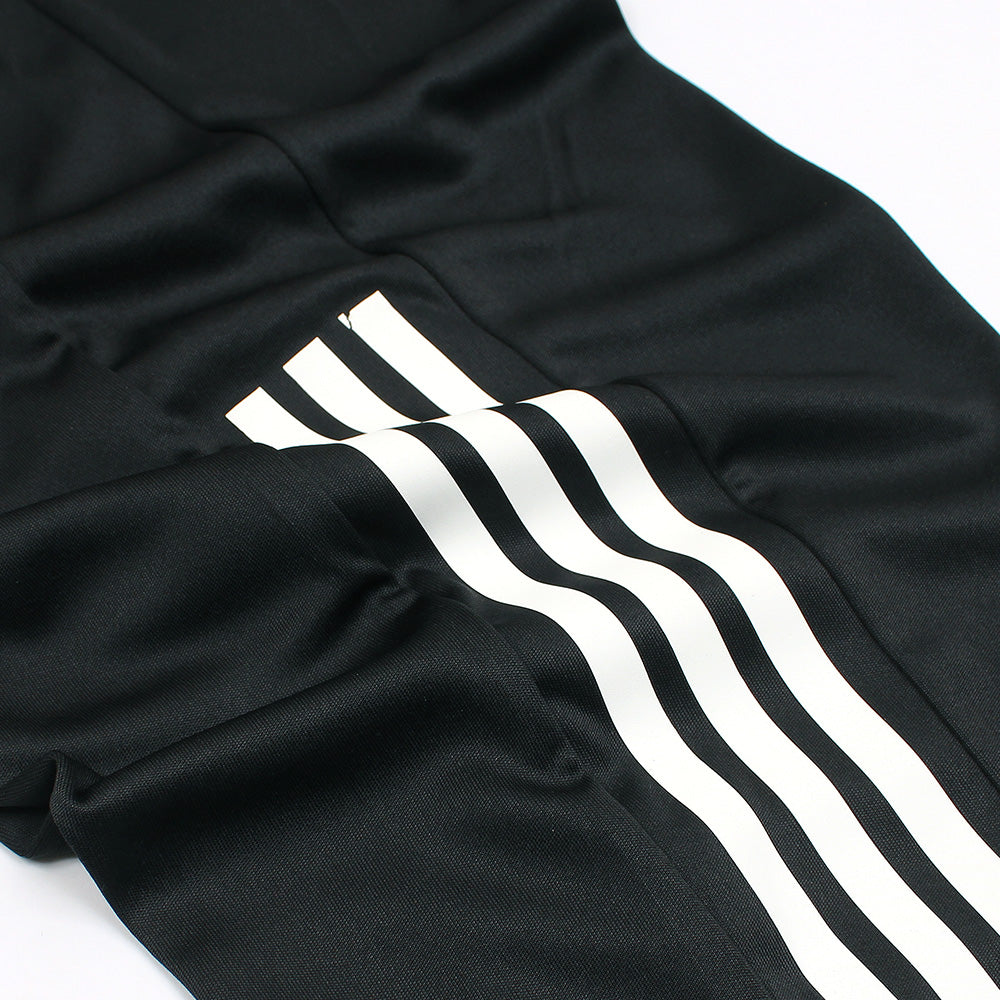 ADS PREMIUM MEN POLO STRIPE TRACKSUIT GREY