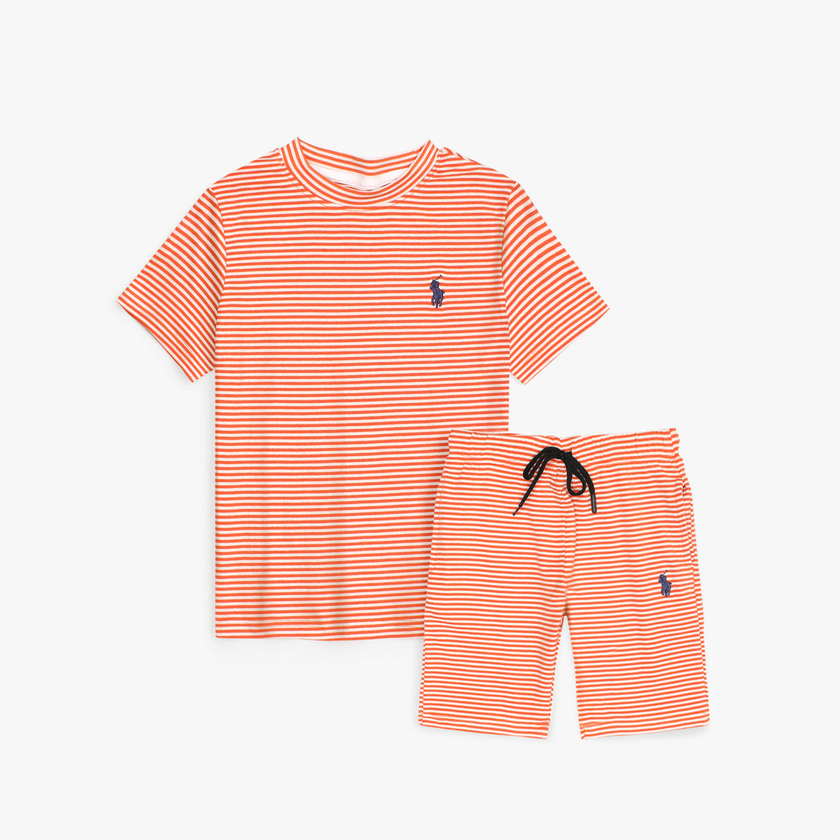 RAPL LURN PREMIUM TEE TWINSET ORANGE LINES