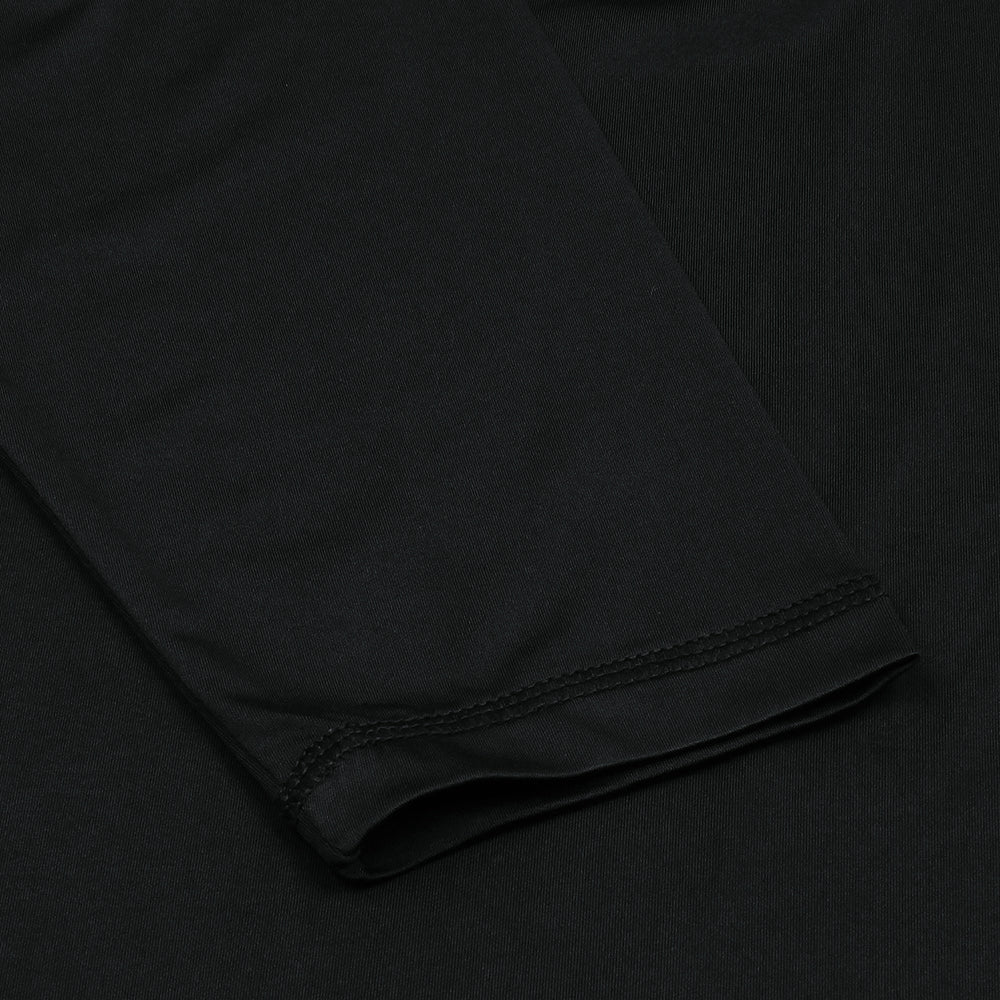 ADS PREMIUM DRYCORE STRIPE MOCK MEN BLACK