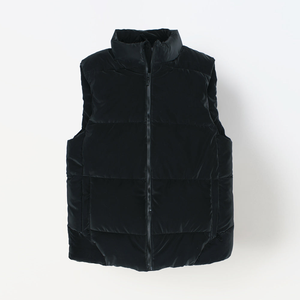 ZRA LUXURY HANDWOVEN GILLET RAW BLACK