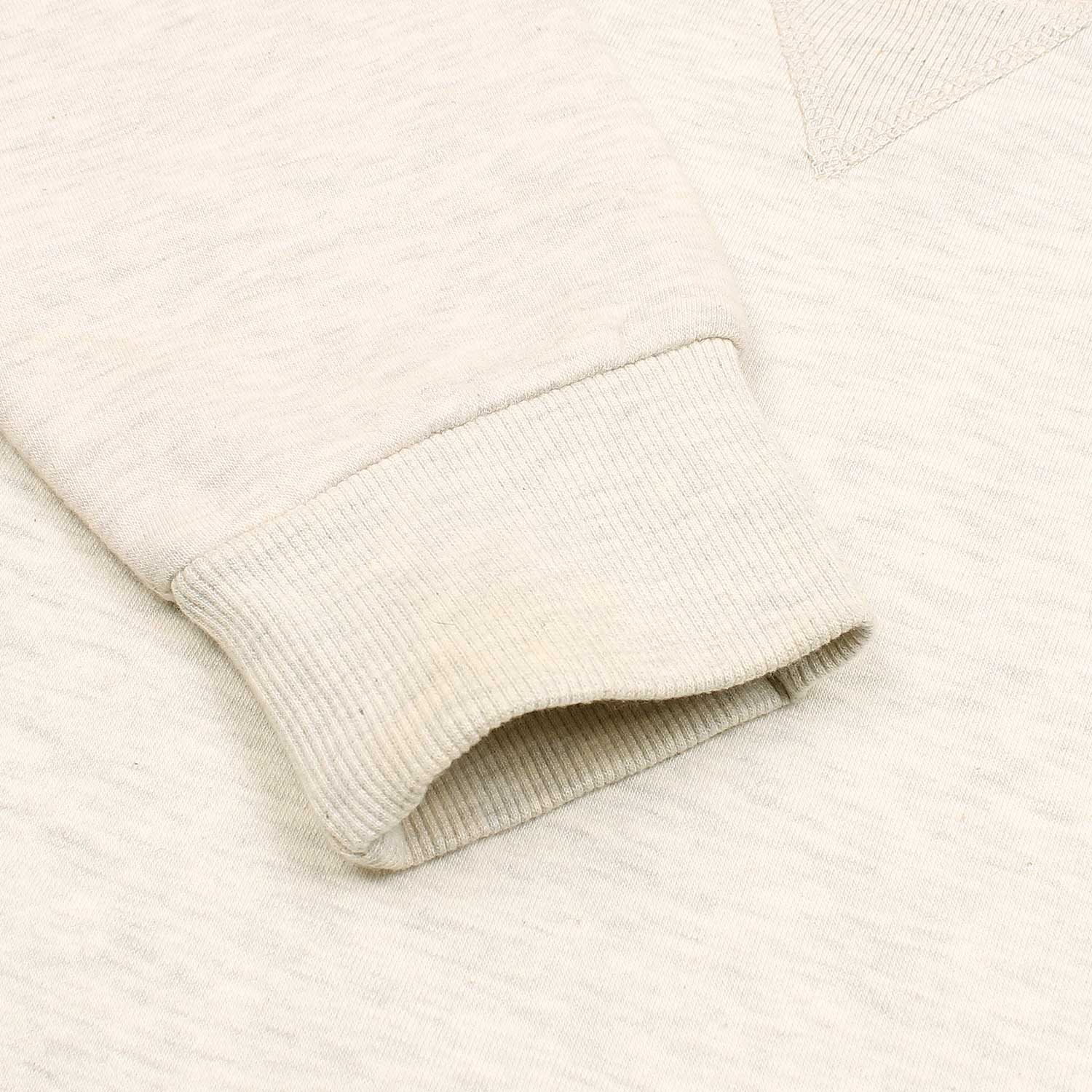US A.S.S.N POLO SOLID CREW NECK OFFWHITE SWEATSHIRT