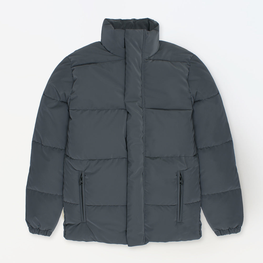 ZRA PREMIUM FAUX SUEDE INSULATION MEN JACKET DUST GREY