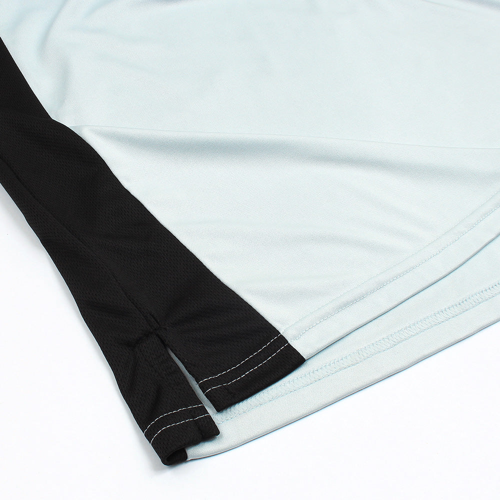 UA PREMIUM DRYFIT HEATGEAR POLO SKY