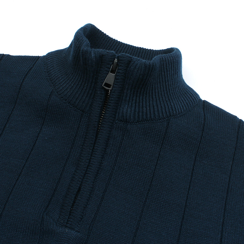 ZRA IMPERIAL MOCK KNIT ZIPPER MEN NEAVY