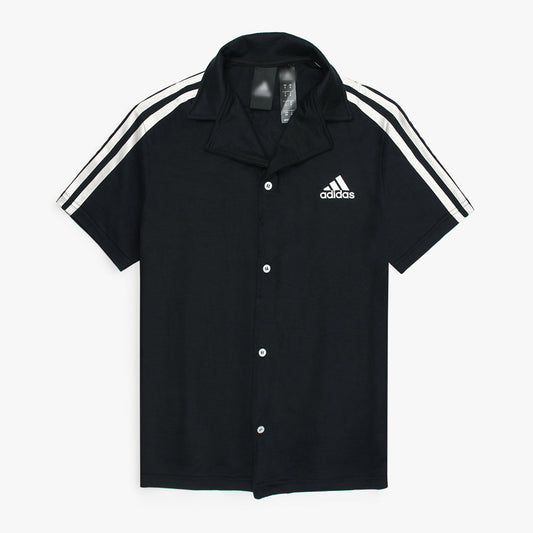 ADS CLASSIC LOGO POLO SHIRT BLACK 1000