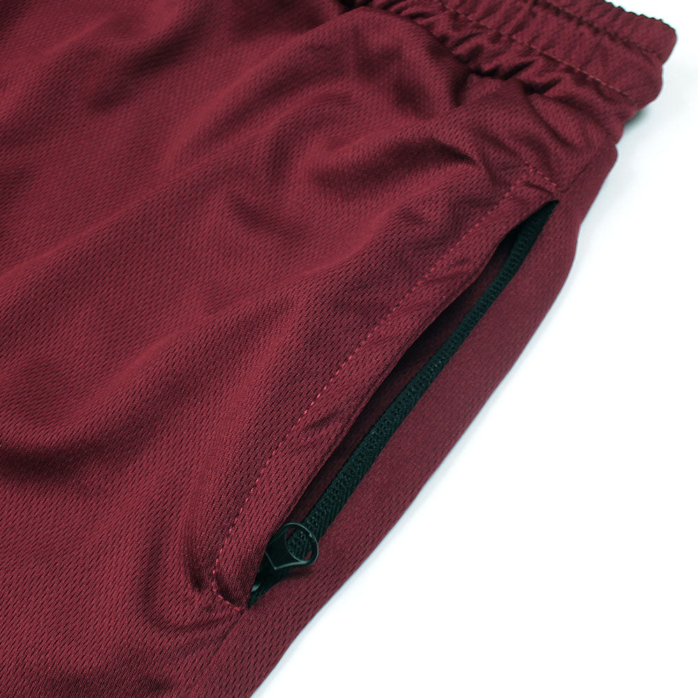 UA DRY-FIT TRANING SHORTS MEHROON