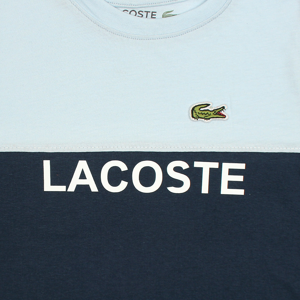 LCSTE PREMIUM COLOR BLOCK TWINSET SKY-NEAVY