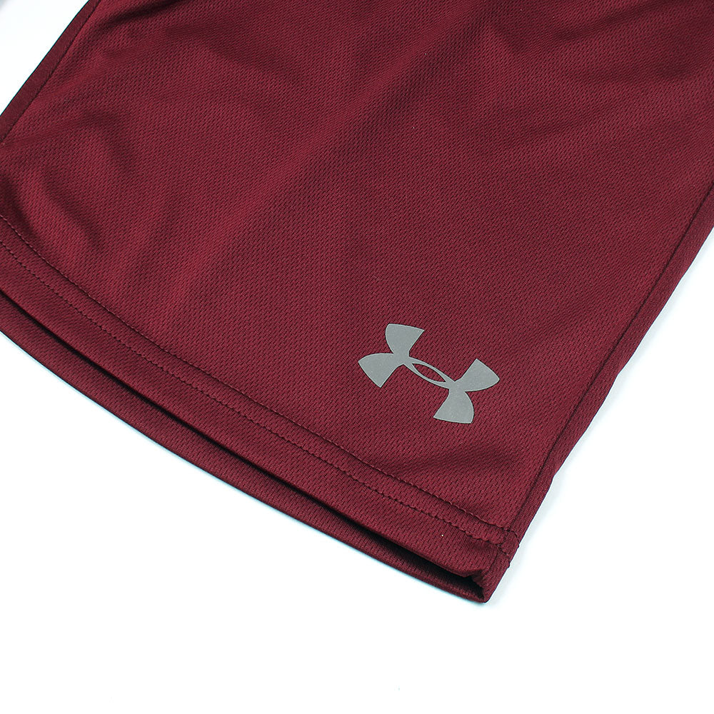 UA DRY-FIT TRANING SHORTS MEHROON