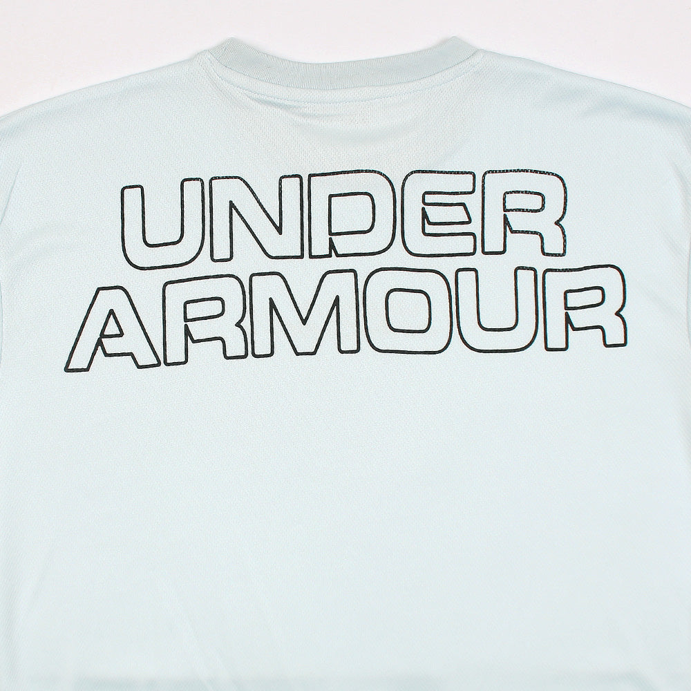 UA PREMIUM OVERSIZED HEATGUARD T SHIRT MEN SKY