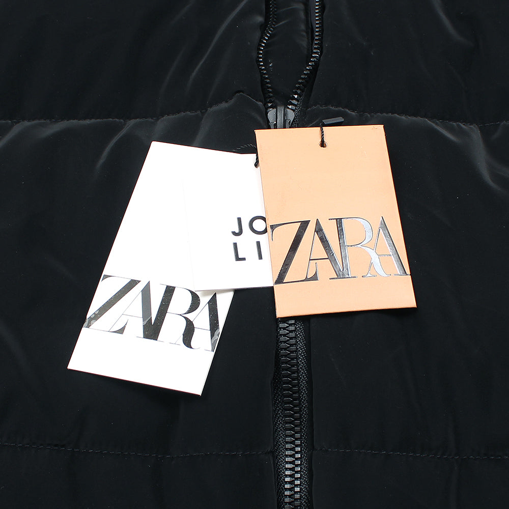 ZRA LUXURY HANDWOVEN GILLET RAW BLACK