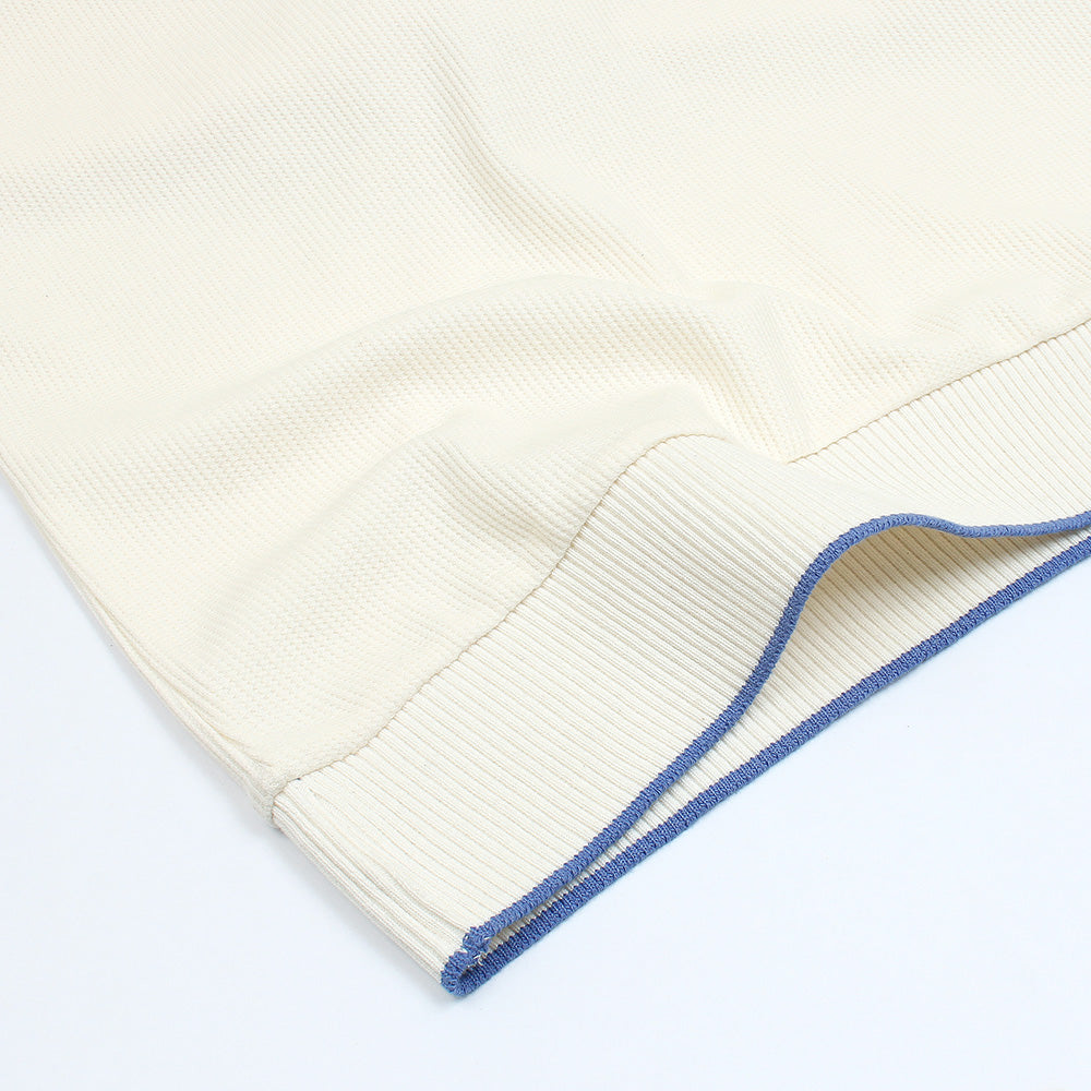 ZRA PREMIUM MEN JHONNY COLLAR POLO BLUE STRIPES