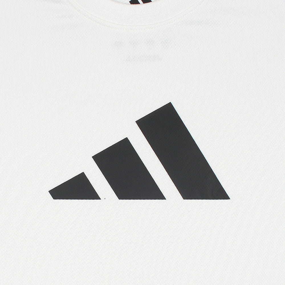 ADS MESH STRECHY T SHIRT WHITE
