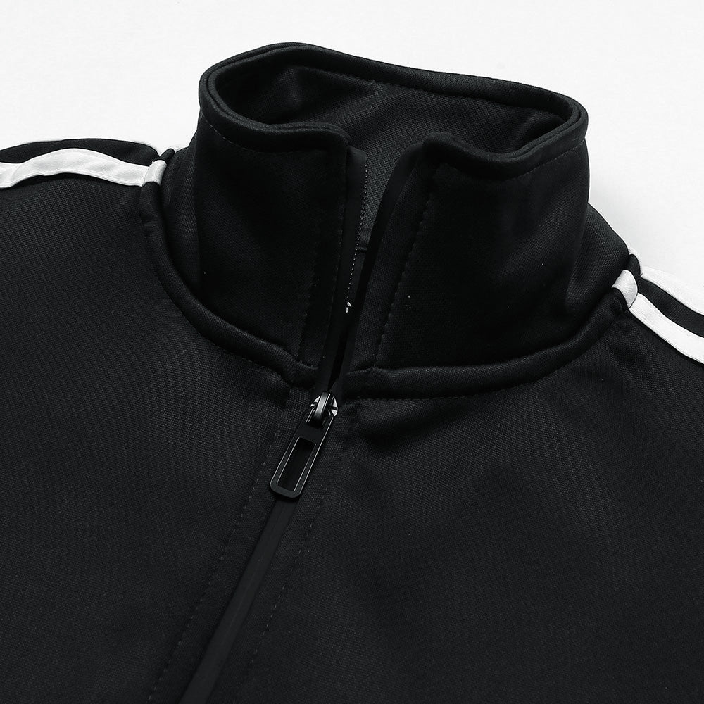 ADS MEN WARMUP FULL STRIPES TRACKTOP BLACK