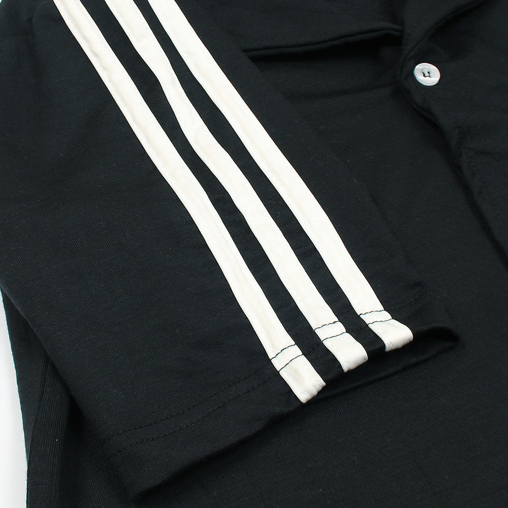 ADS CLASSIC LOGO POLO SHIRT BLACK