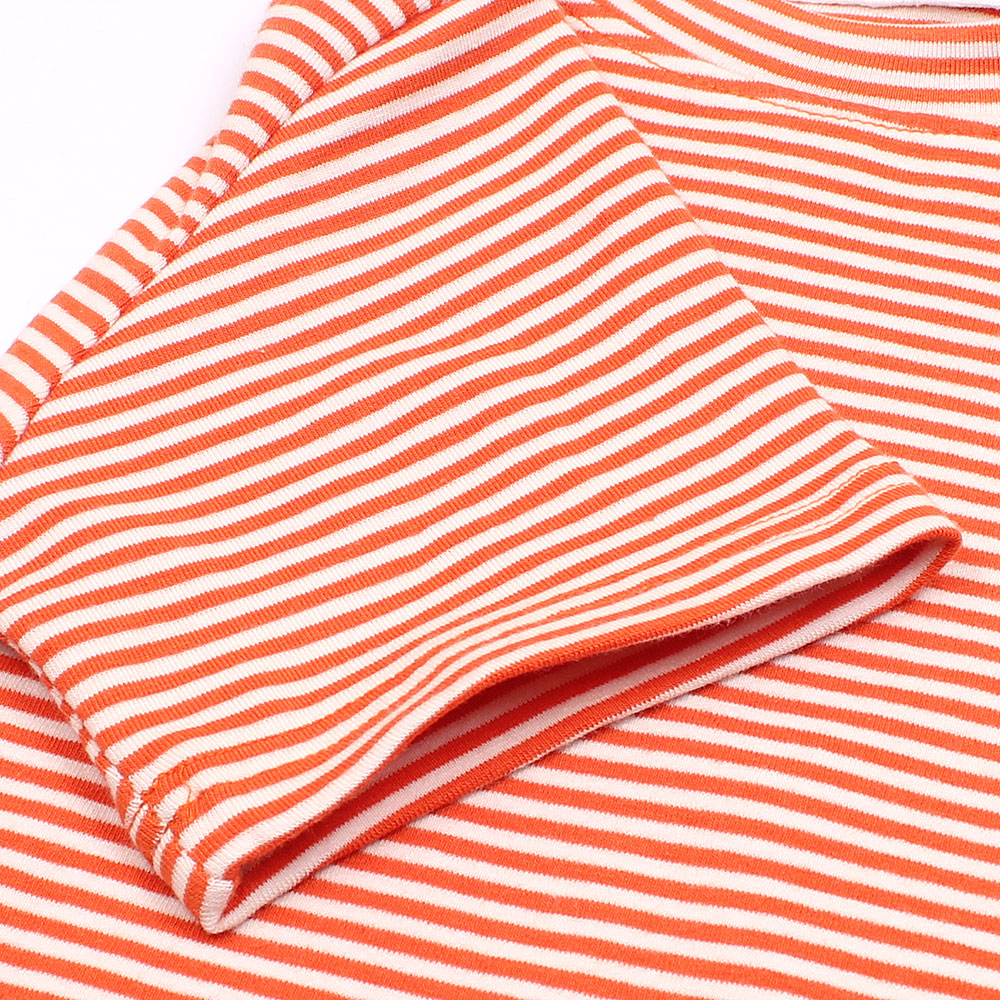 RAPL LURN PREMIUM TEE TWINSET ORANGE LINES