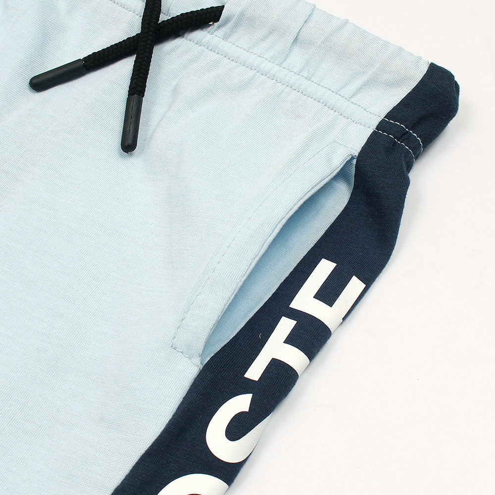 LCSTE PREMIUM COLOR BLOCK TWINSET SKY-NEAVY