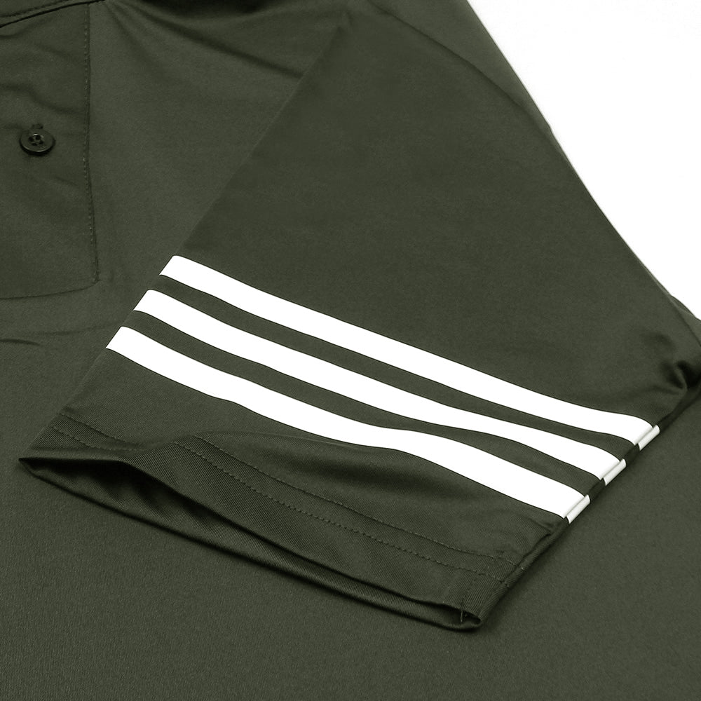 ADS PREMIUM DRYFIT GOLF POLO OLIVE