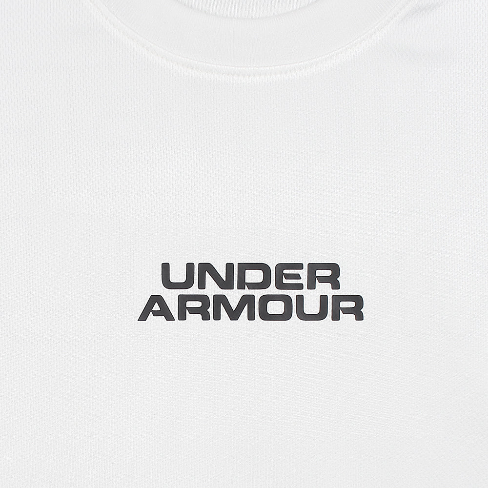 UA PREMIUM OVERSIZED HEATGUARD T SHIRT MEN WHITE