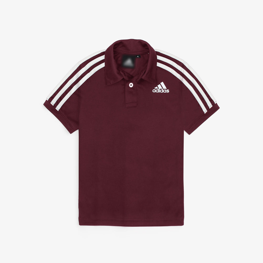 ADS KIDS DRYFIT 3 STRIPE POLO