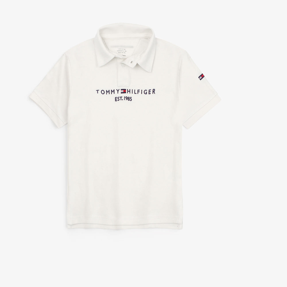 T-H PREMIUM KIDS POLO OFF WHITE