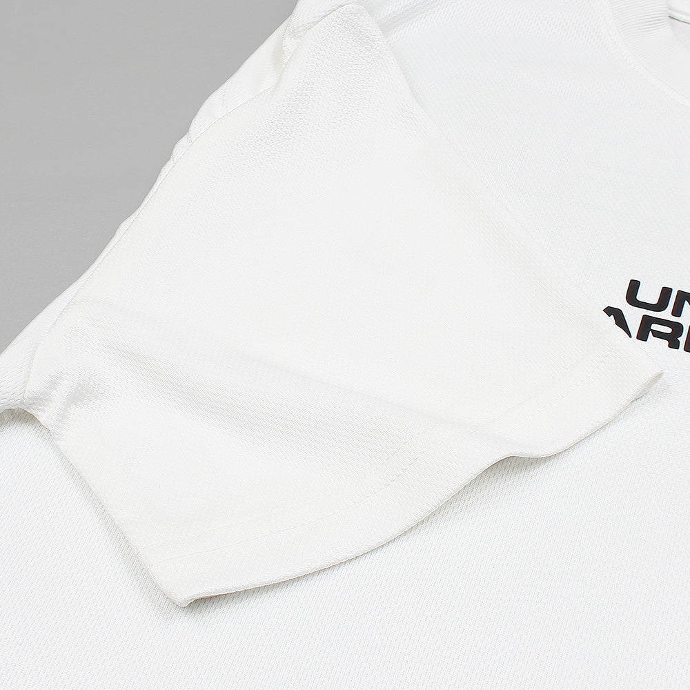 UA PREMIUM OVERSIZED HEATGUARD T SHIRT MEN WHITE