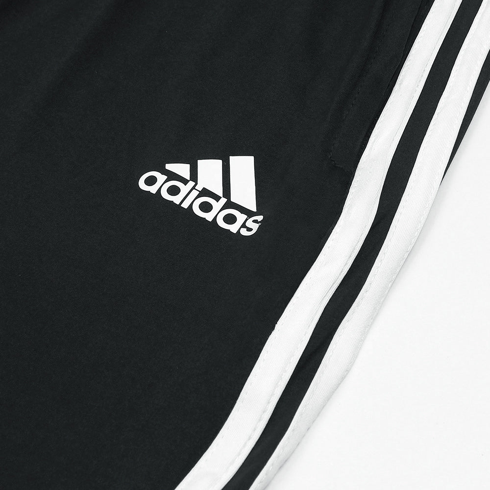 ADS PREMIUM MEN ZIP-UP POLO TRACKSUIT BLACK