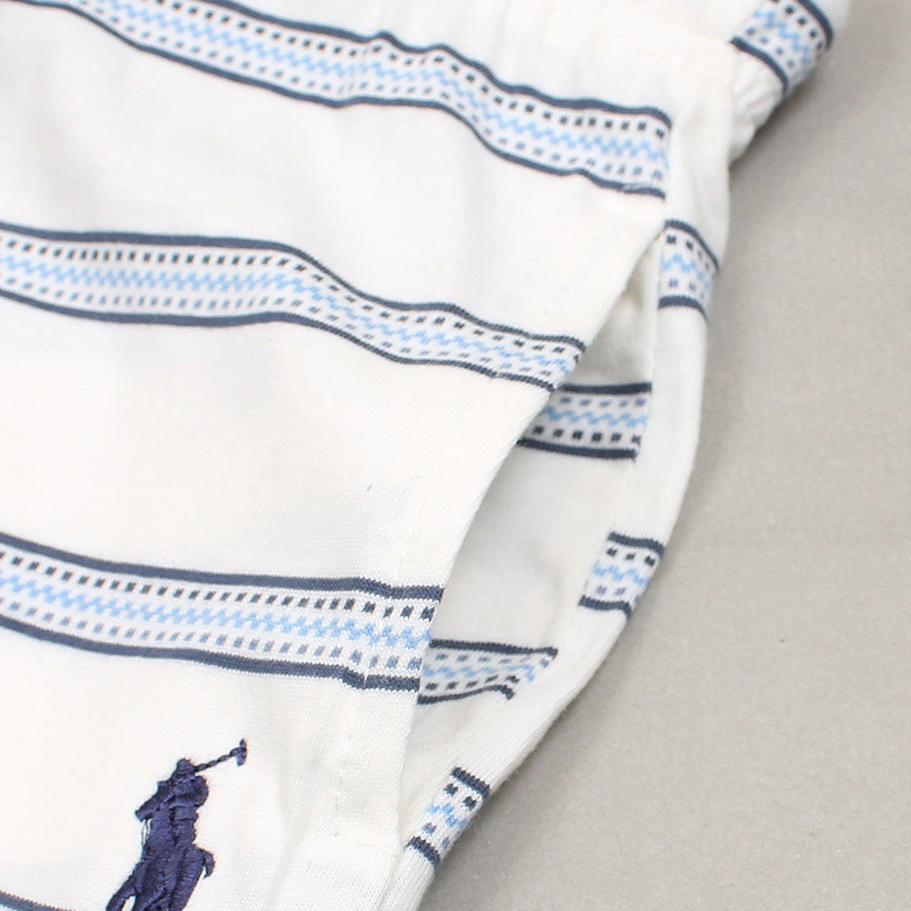 RAPL LURN PREMIUM POLO TWINSET BLUE WHITE