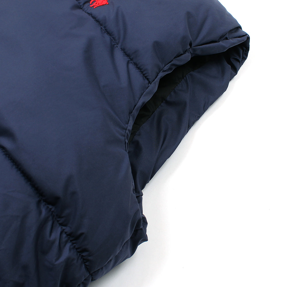 RL MEN EXCLUSIVE VEST PUFFER DARK BLUE