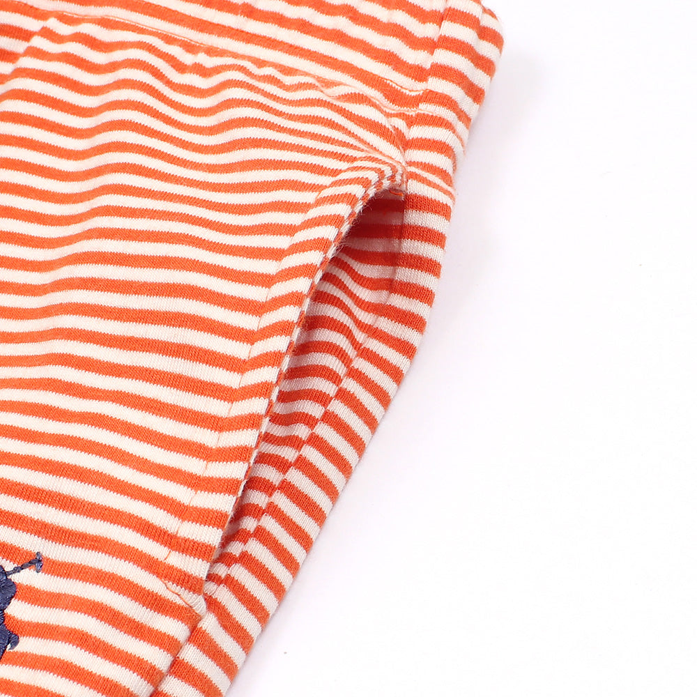 RAPL LURN PREMIUM TEE TWINSET ORANGE LINES