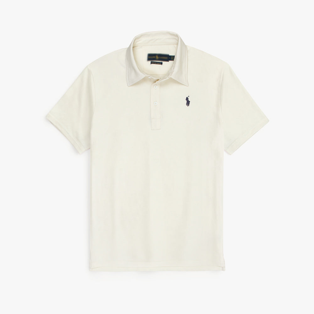R-L PREMIUM PERFOMANCE POLO WHITE