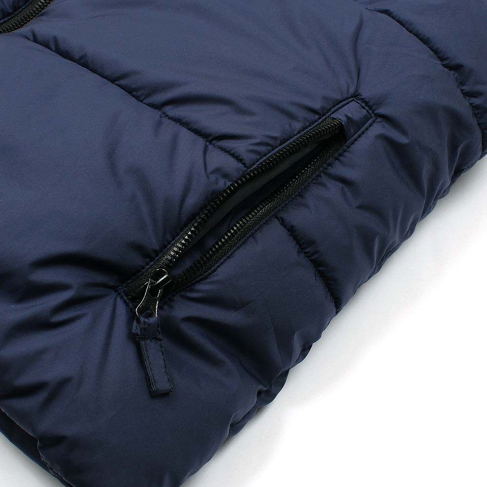RL MEN EXCLUSIVE VEST PUFFER DARK BLUE