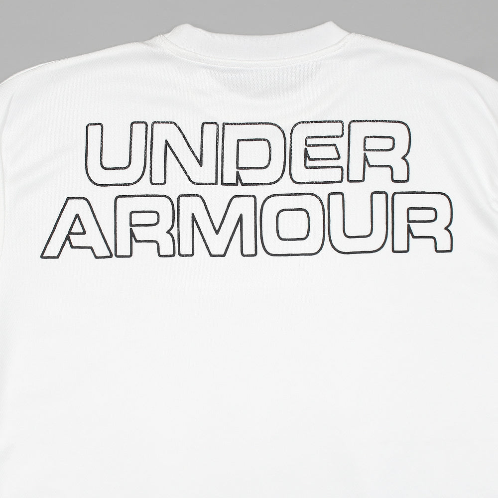 UA PREMIUM OVERSIZED HEATGUARD T SHIRT MEN WHITE