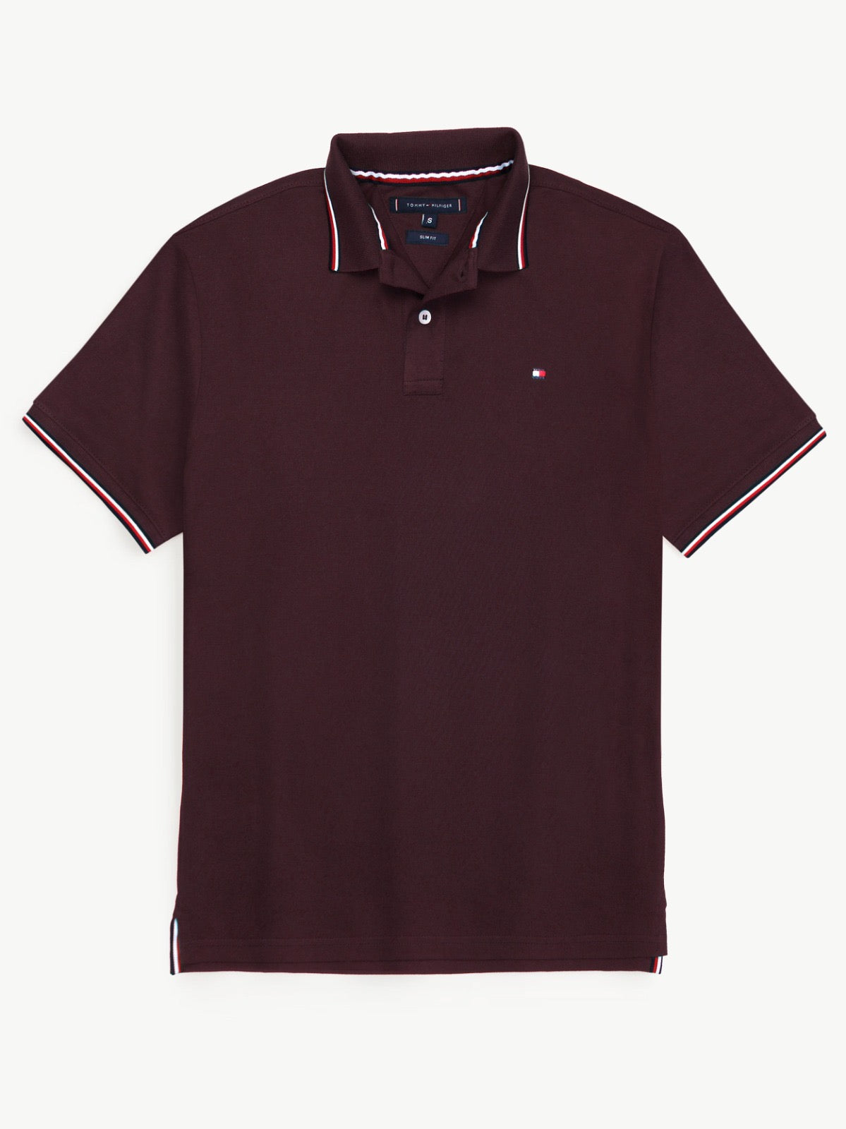 T-H PREMIUM TIPPING MEN POLO MAHROON