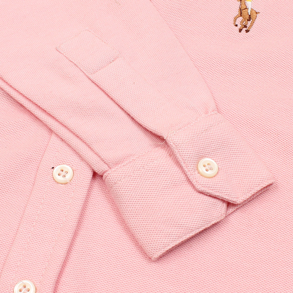 RL PREMIUM MULTI PNY KIDS CASUAL DRESS SHIRT PWDR PINK