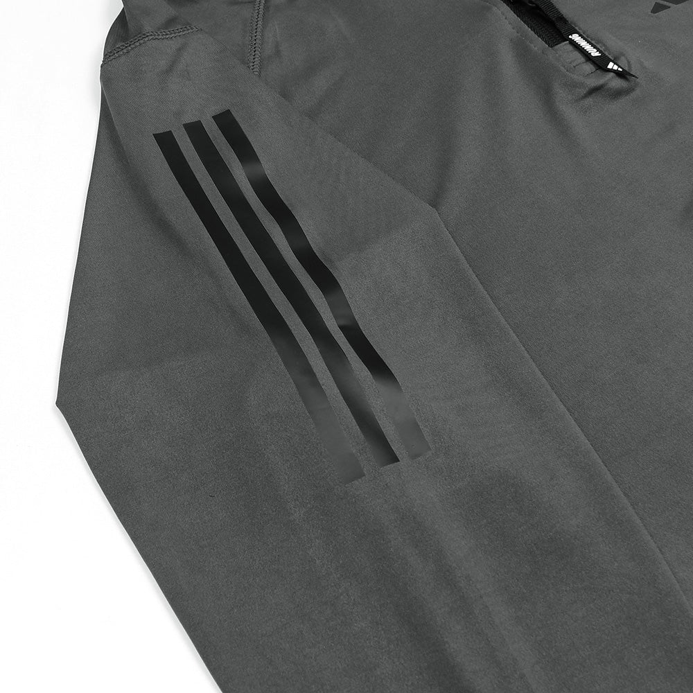 ADS PREMIUM DRYCORE STRIPE MOCK MEN GREY
