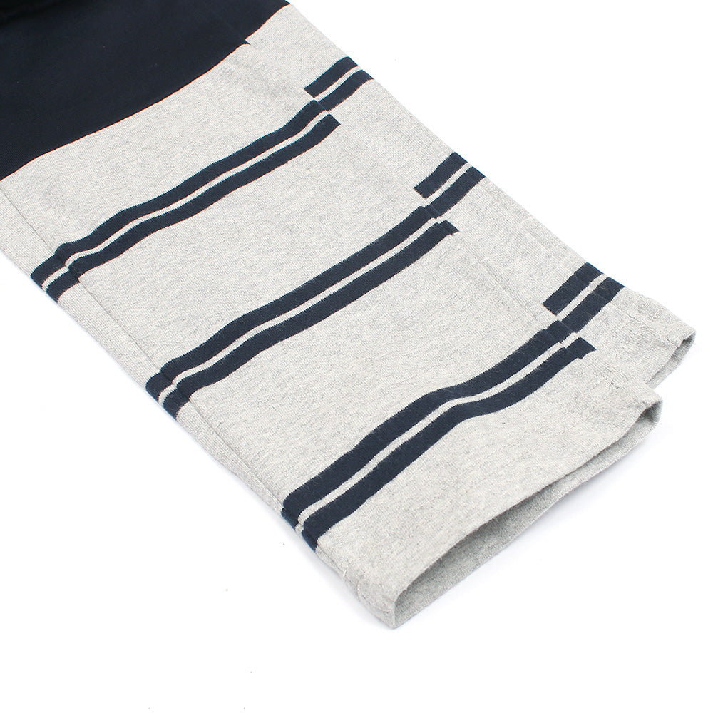 R-L PREMIUM CASUAL SET CLOUD GREY/NEAVY PATTREN
