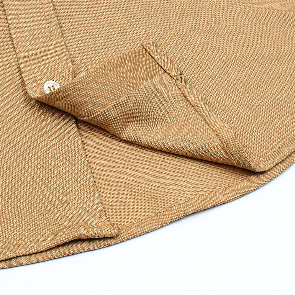 R-L MENS PREMIUM OXFORD BUTTON HALF SLEEVE SKIN