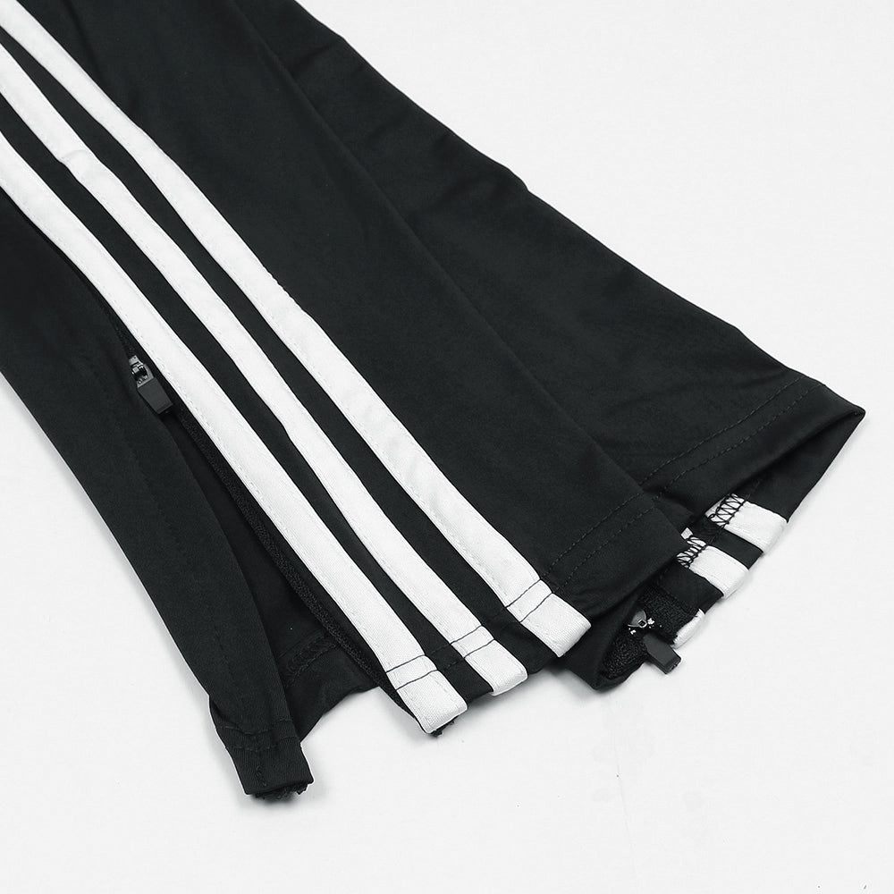 ADS PREMIUM MEN ZIP-UP POLO TRACKSUIT BLACK