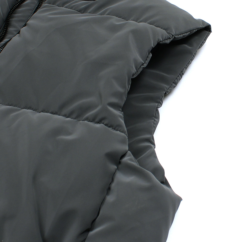 ZRA LUXURY HANDWOVEN GILLET RAW GREY