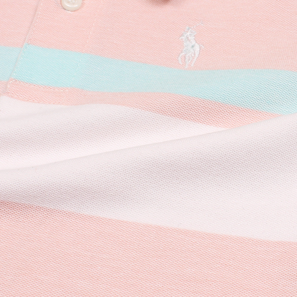 R-L PREMIUM SHORT SET GLACIER/PINK