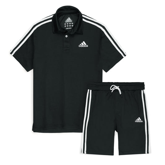 ADS PREMIUM MODREN POLO TWINSET BLACK 1000