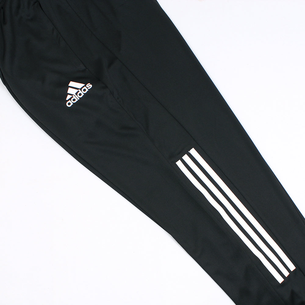 ADS PREMIUM MEN POLO STRIPE TRACKSUIT WHITE