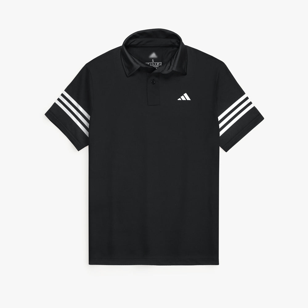 ADS PREMIUM DRYFIT GOLF POLO BLACK