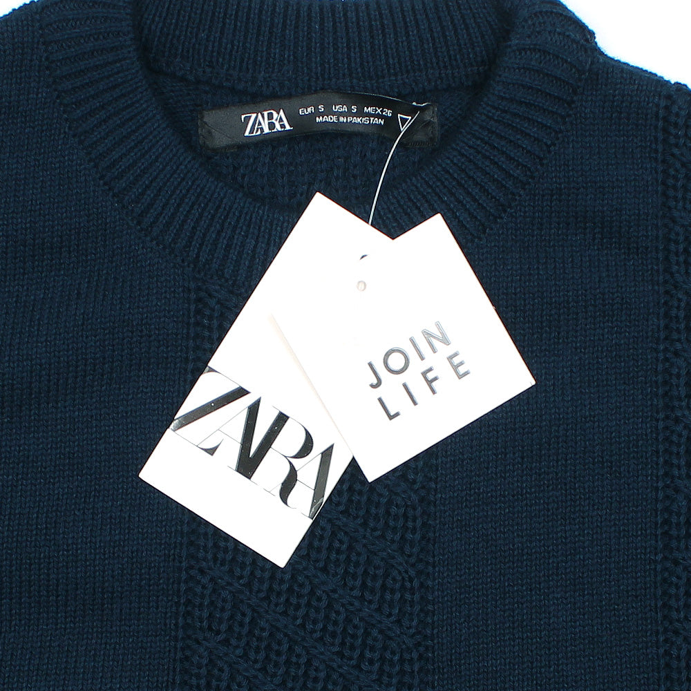 ZRA PREMIUM OLD MONEY TEXTURED CREW-KNIT MEN NEAVY