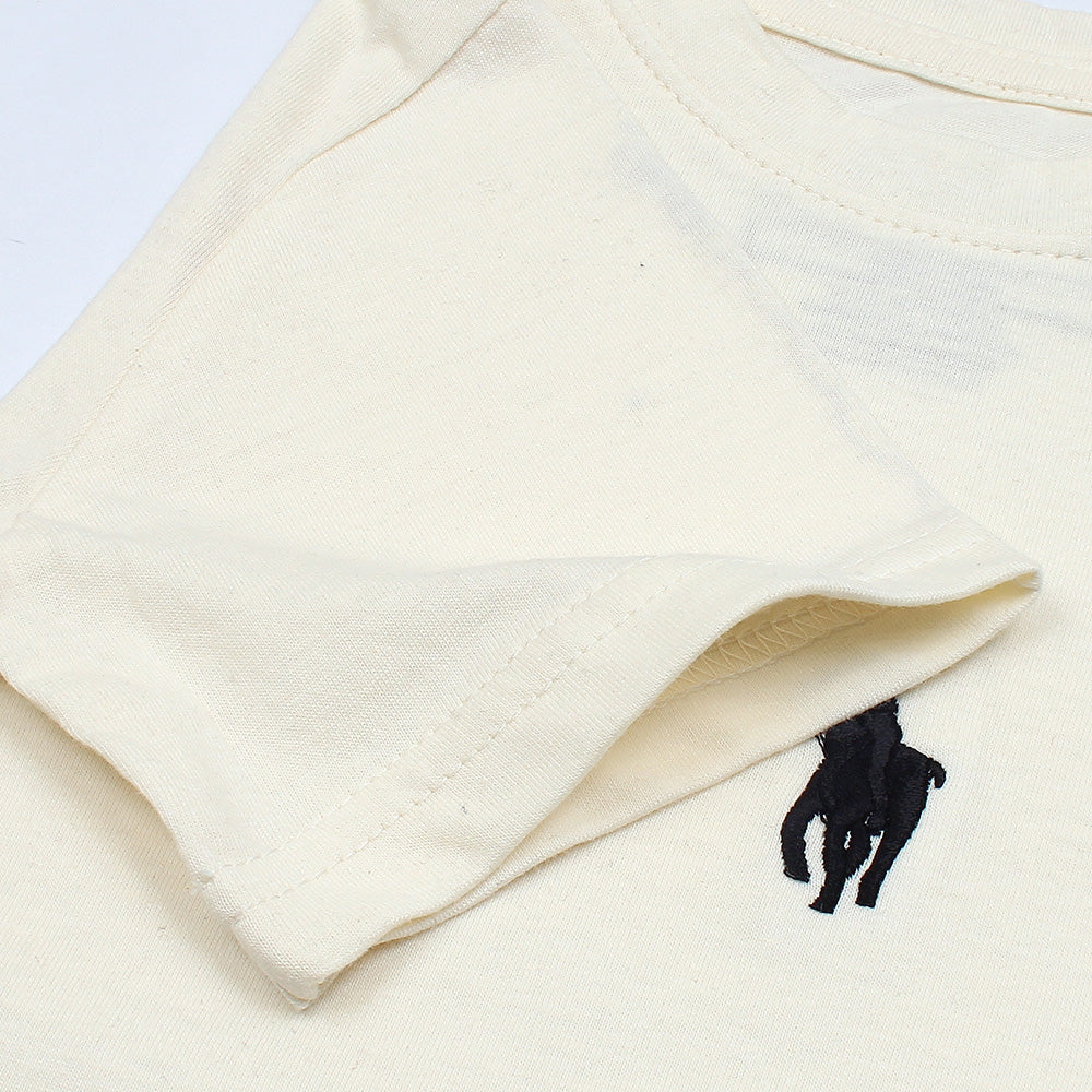 RLPH LRN PREMIUM KIDS JERSEY TWINSET CREAM