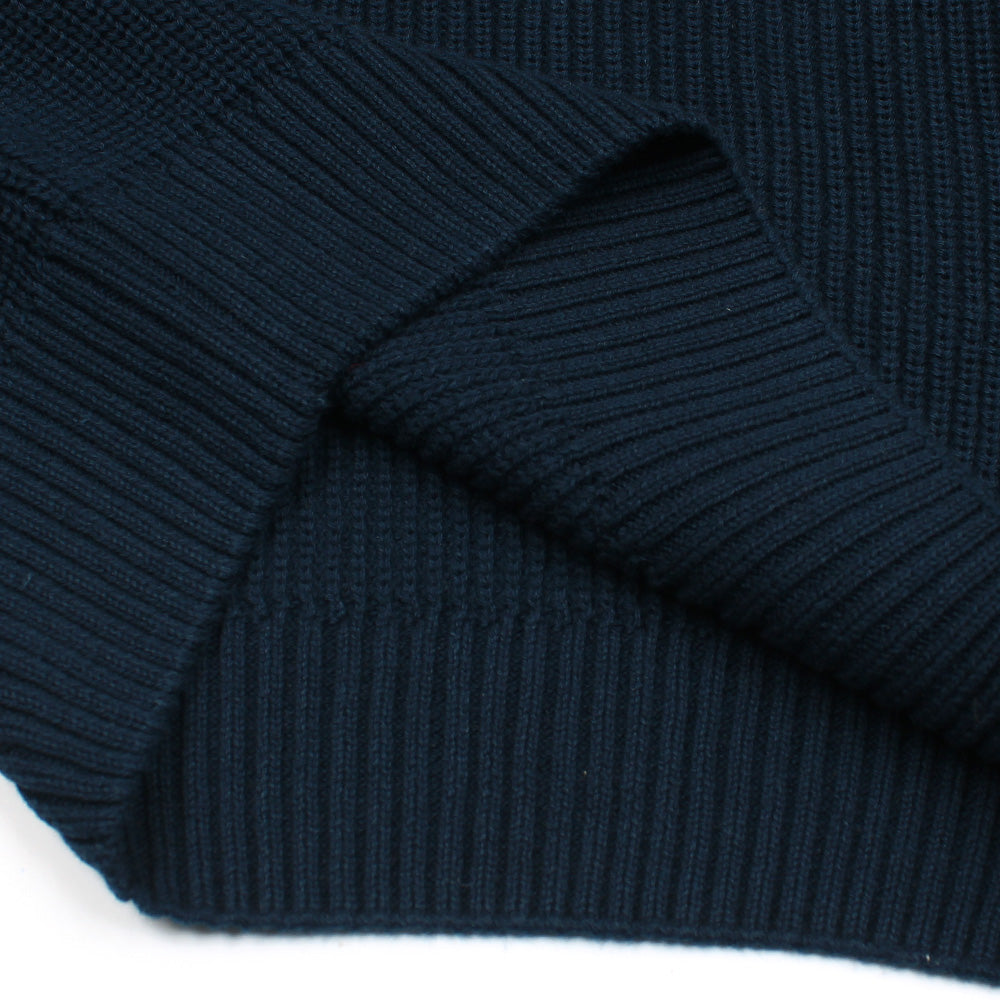 ZRA CHUNKY TEXTURED COTTON MEN CABLE KNIT NEAVY