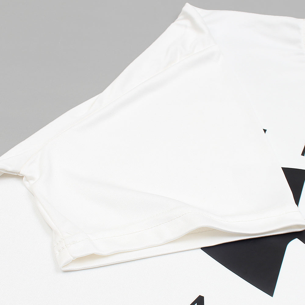 UA DRYFIT OVERSIZED POWERSTRETCH T SHIRT MEN WHITE