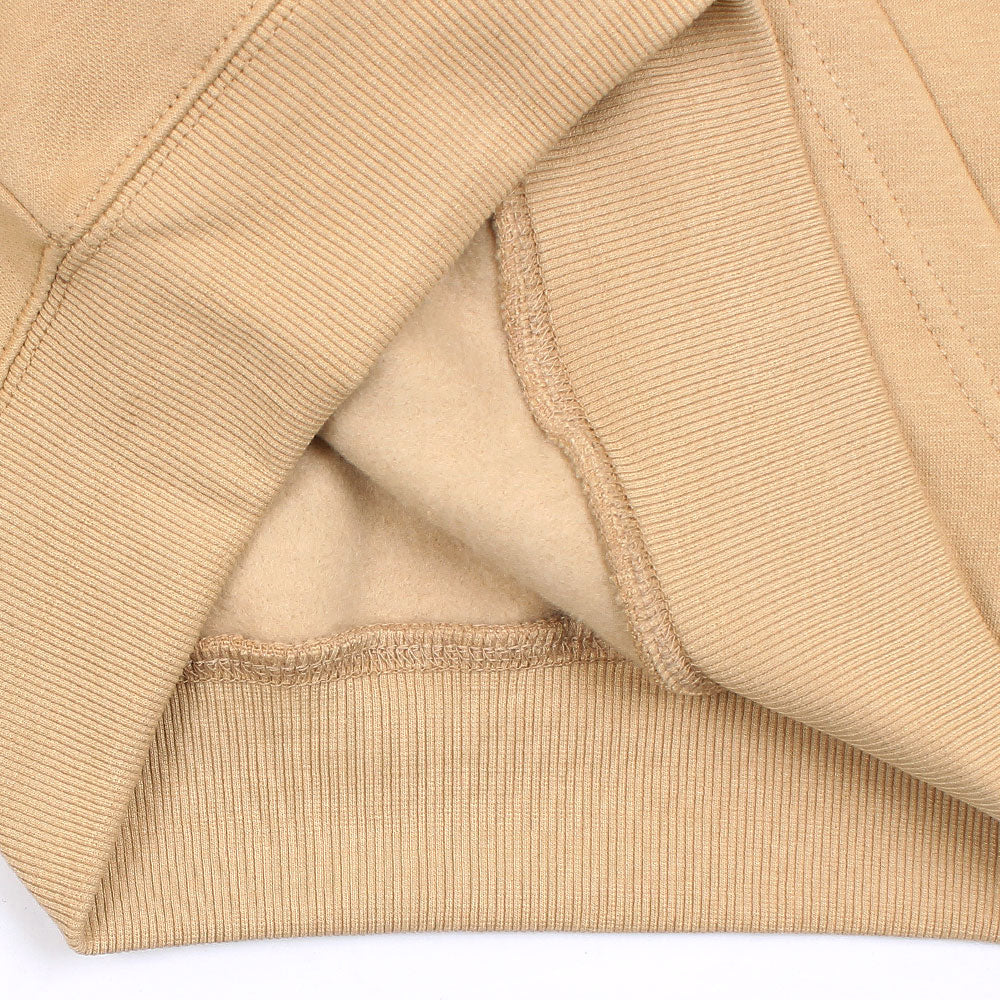 RL POLO SCRIPT COLLARED QUATER ZIP SWEATSHIRT SKIN