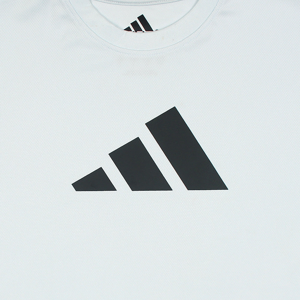 ADS MESH  STRECHY T SHIRT SKY